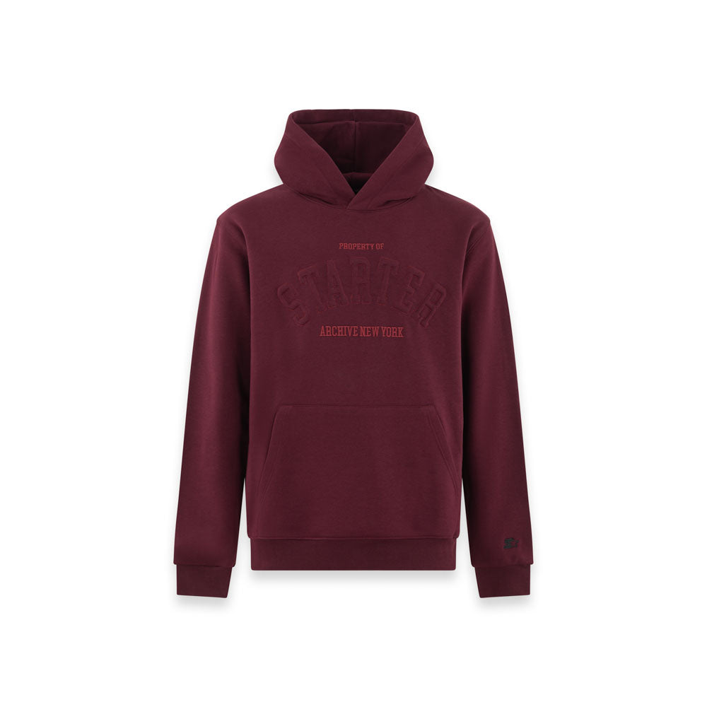 HERITAGE COLLEGE – Felpa Invernale Uomo BORDO' SCURO