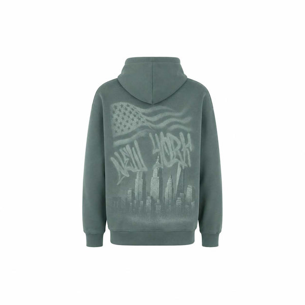 Felpa Uomo NYC Urban Skyline EGEO