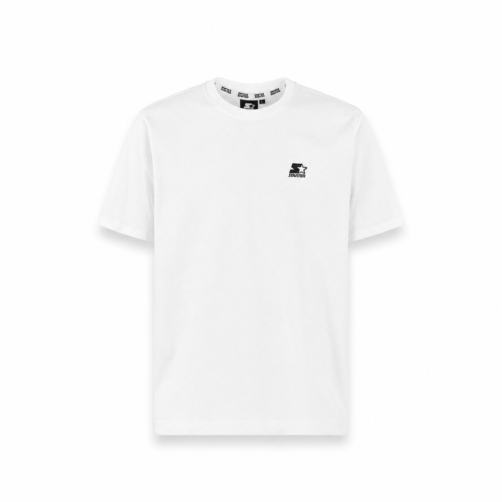 T-shirt Iconic ricamata BIANCO/NERO