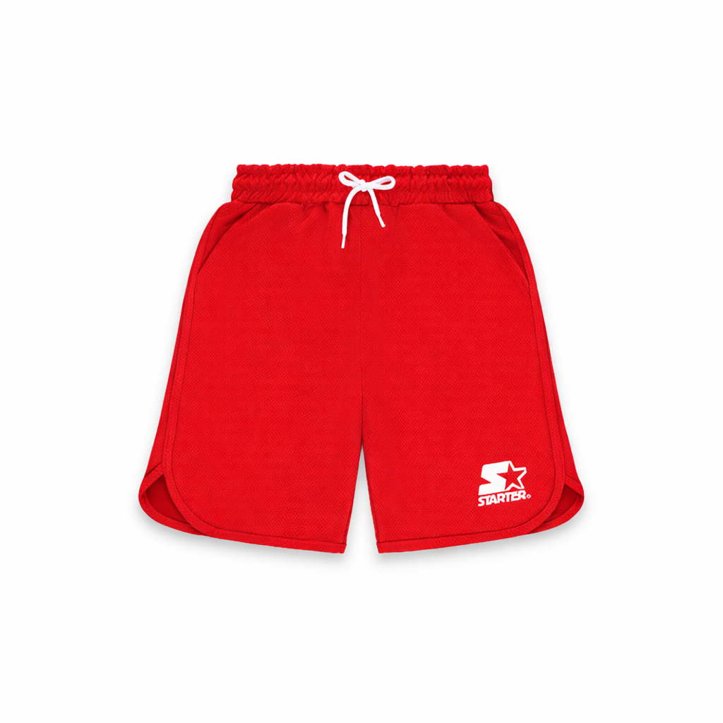 Bermuda da bambino Basket Style ROSSO