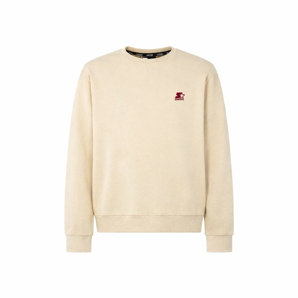 Felpa girocollo ricamata AVANA