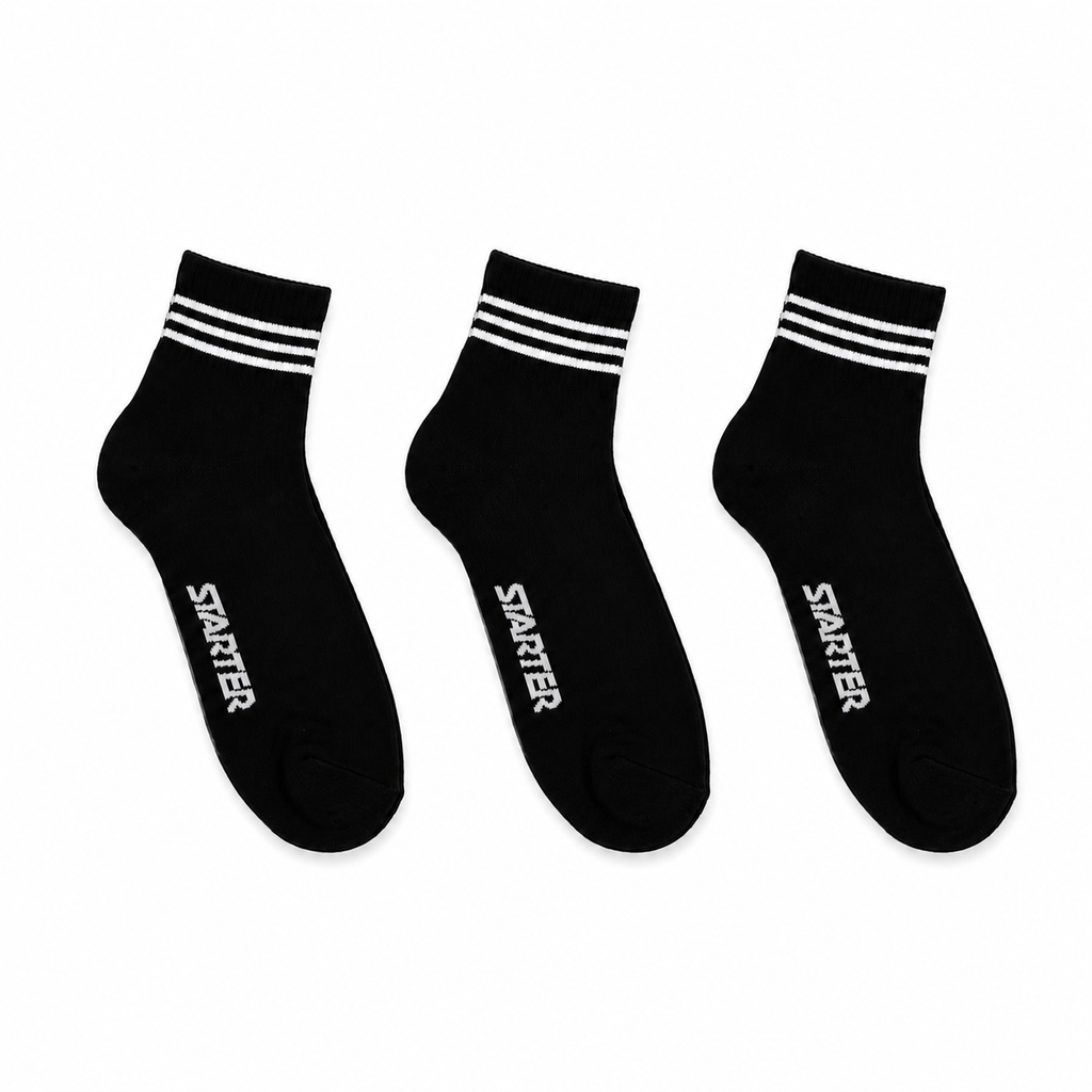 Men’s Crew Socks 3Pack NERO