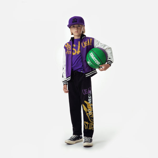 Varsity jacket flame