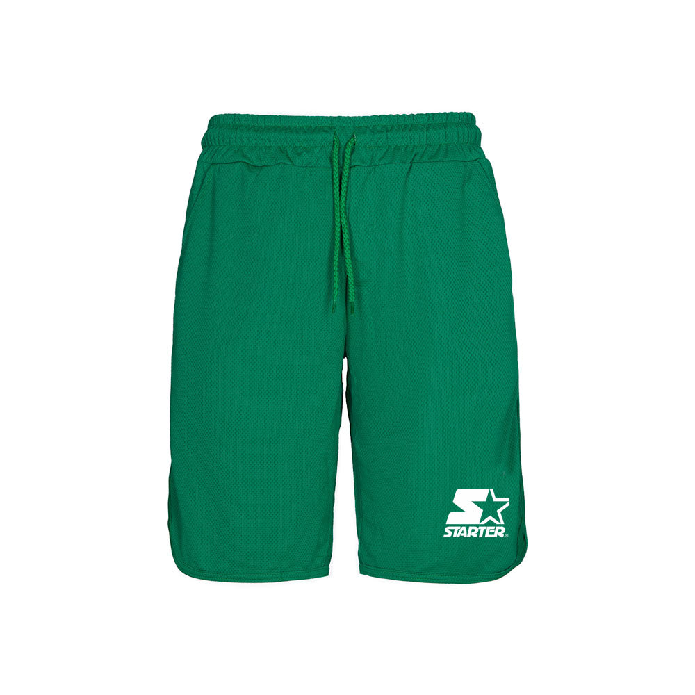 Bermuda Iconic in rete VERDE PRATO