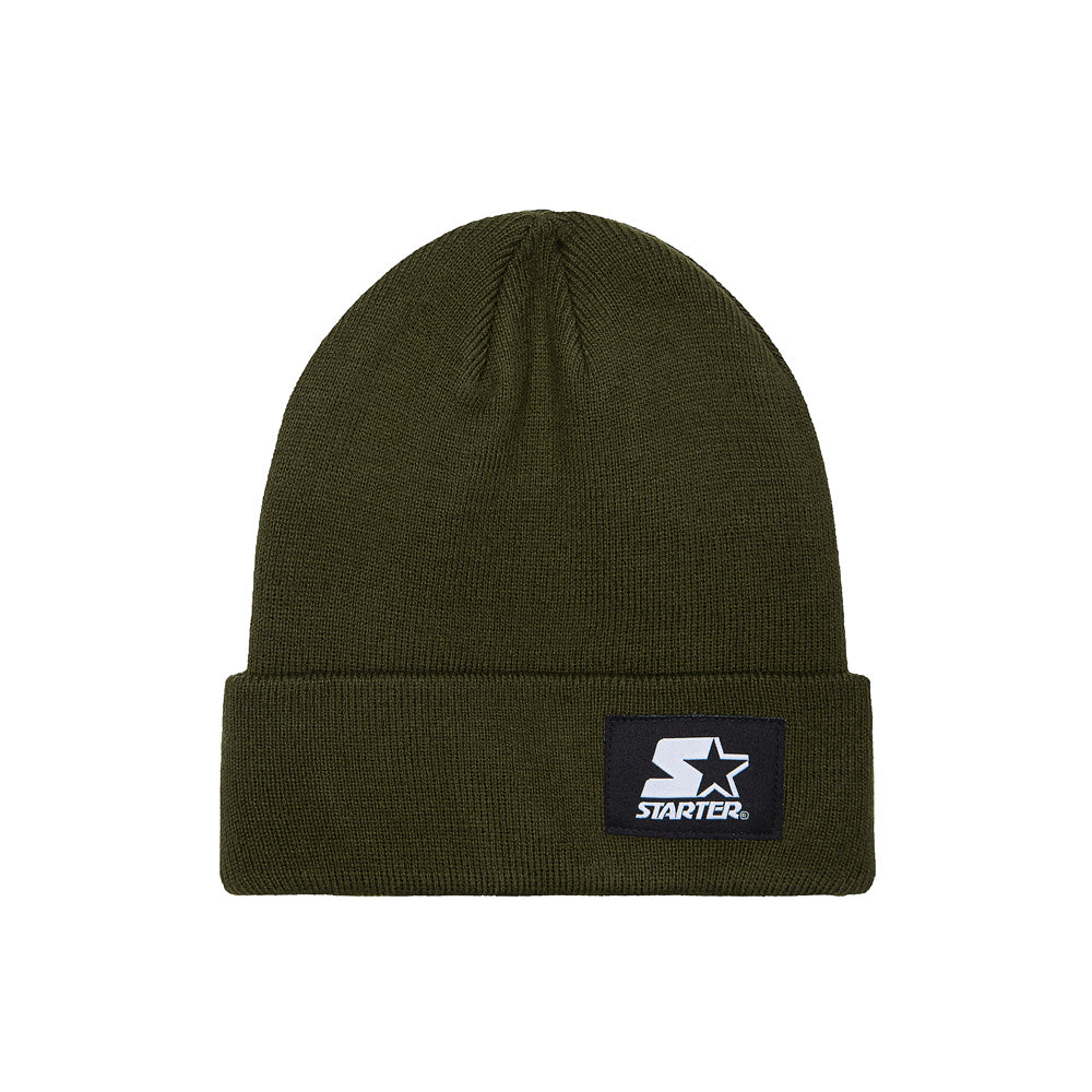 Berretto con etichetta VERDE MILITARE