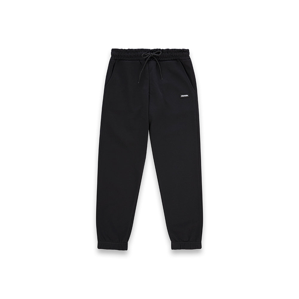 Jogger da bambino urban comfort in cotone estivo NERO