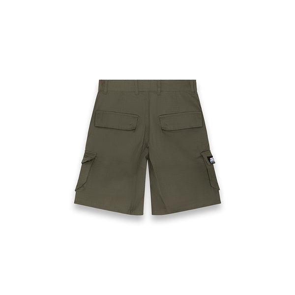 Bermuda Cargo Starter Bambino in Ripstop – Verde Army